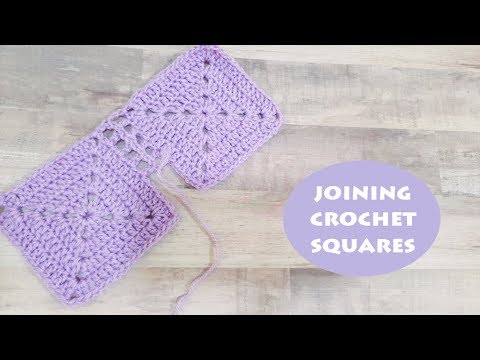 How to join crochet squares? | 4 different methods | !Crochet!