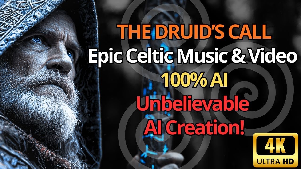 The Druid’s Call – Epic Celtic Music & Video 100% AI Generated (You Won’t Believe This!)