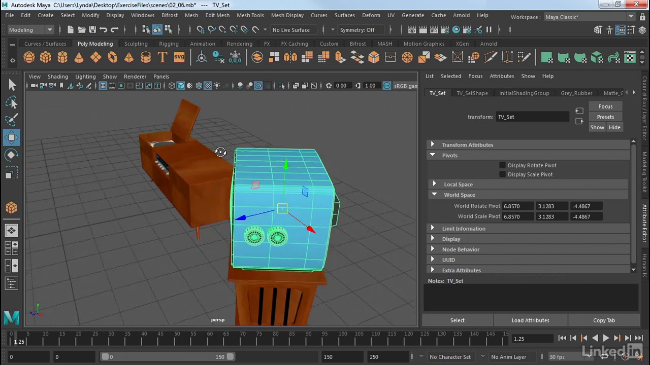 016 Work with the Attribute Editor - YouTube