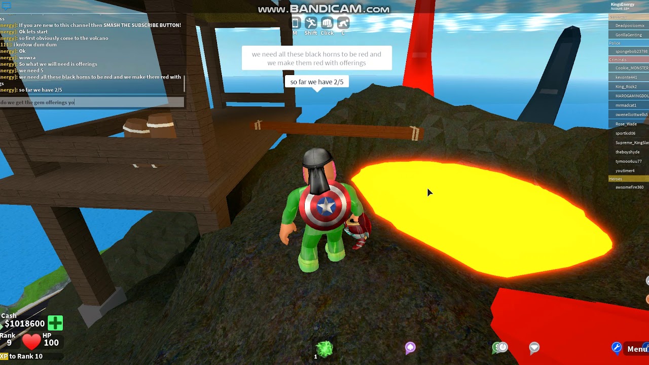 How To Reach New Volcano Boss Room Mad City Roblox Youtube - all secret escapes in roblox mad city lets play mad city roblox with combo panda