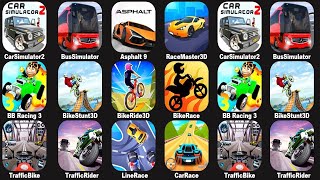 BB Racing 3,Race Master 3D,Car Simulator 2,Asphalt 9,Vehicle Masters,Bus Simulator,Traffic Rider screenshot 5