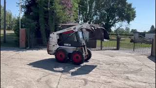 BOBCAT 753 SKIDSTEER C/W FULLY GLAZED CABIN & BUCKET FOR SALE