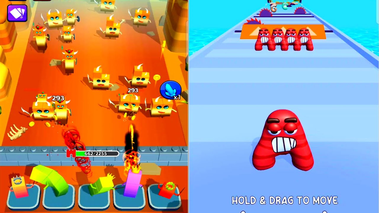 New Alphabet Game, Merge Cube Tower, Merge Dance,New Gameplay