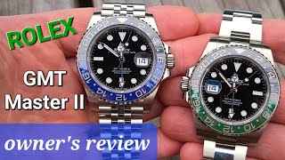 Rolex GMT Master 2 - Owner's Review - Batgirl and Riddler! or is it Batman and Sprite?!