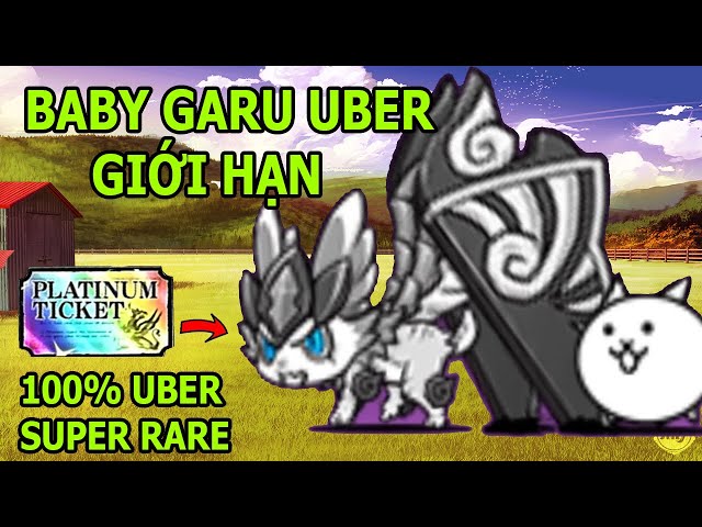 The Battle Cats Số Đỏ Mở Ra Uber Super Rare Hàng Hiếm Limited Baby Garu Sư  Tử - Top Game - Thành Ej - Youtube