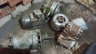Электродвигатели от стиральных машин СССР и не только.