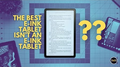 The best e-ink tablet isn