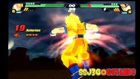 DBZ BT3 SSJ2 Goku vs Mystic Gohan