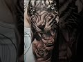 bring out the beast in you #tiger #tigertattoo #tattoo #tattooartist