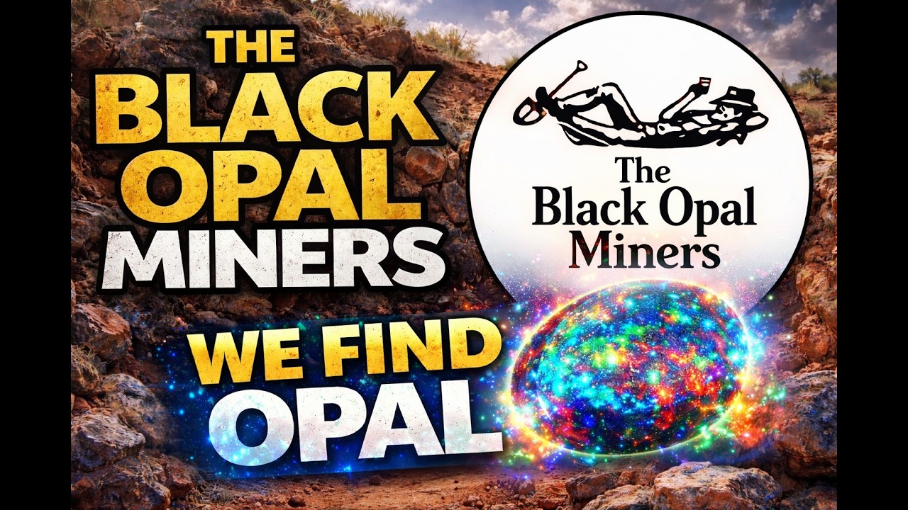 Black Opal Mining -  Finding Opal Underground POV