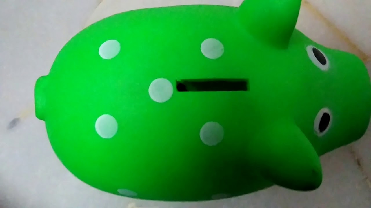 Piggy bank unboxing in telugu YouTube