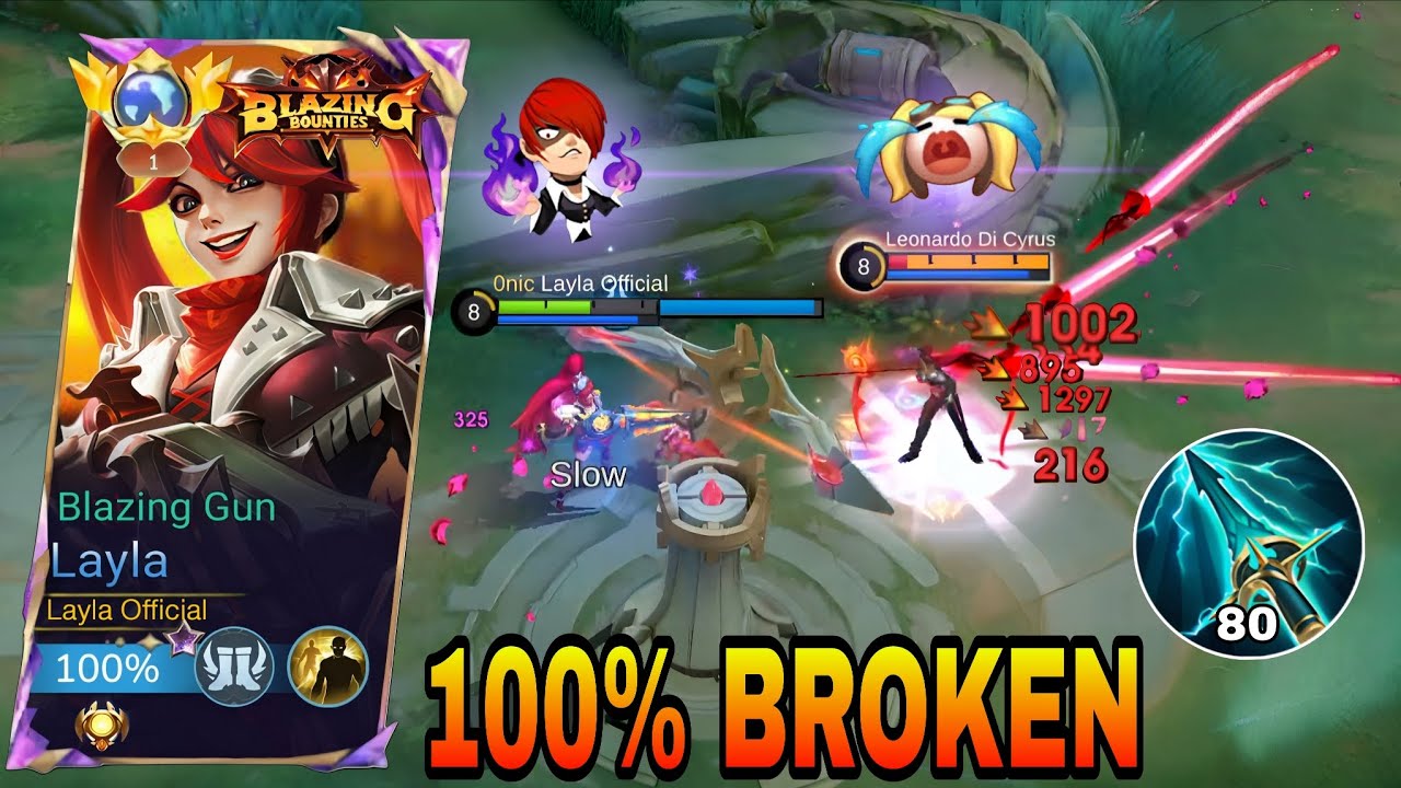 TOP 1 GLOBAL LAYLA BEST HIGH CRITICAL DAMAGE BUILD 2025! THIS BUILD IS TOTALLY BROKEN!! (must try)