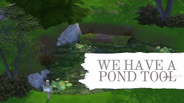 DID SOMEONE SAY POND TOOL?? || FREE Base Game Update Sims 4