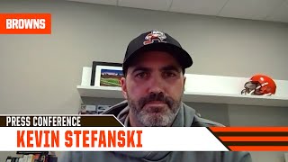 Kevin Stefanski: (On Baker Mayfield) You're seeing all the fruits of his labor.