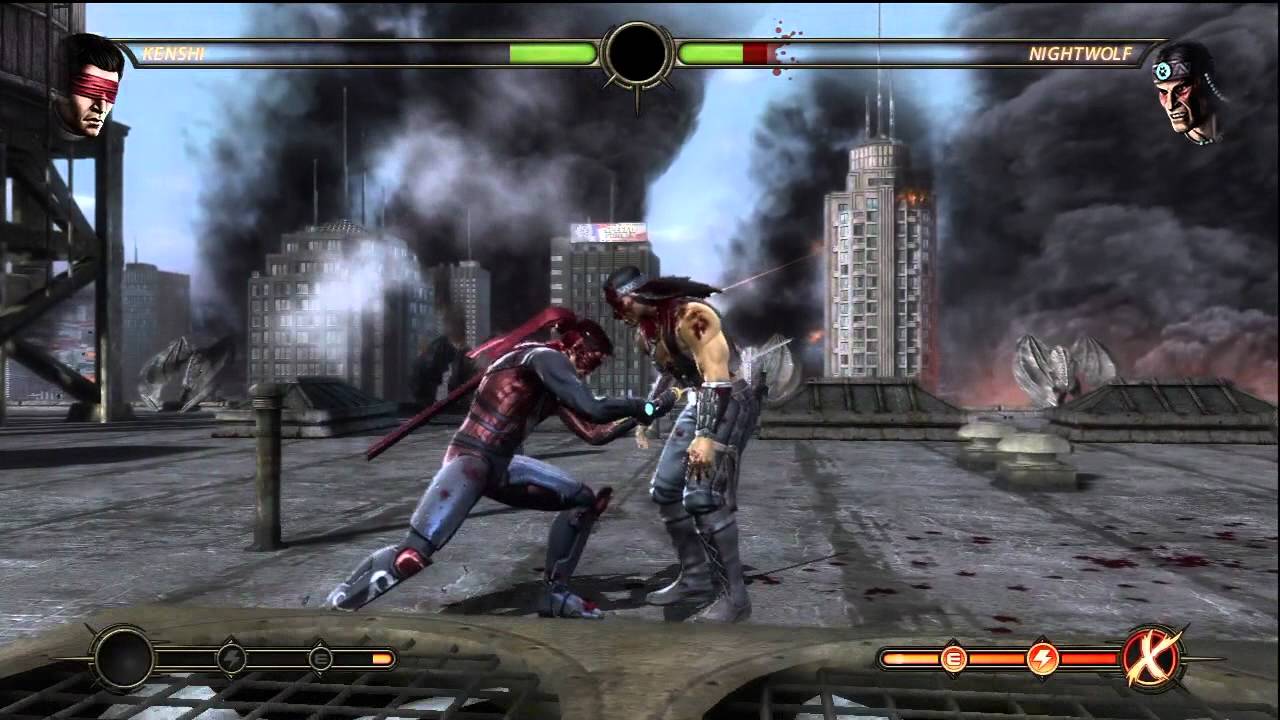 Mortal Kombat 9 Kenshi Xray Move HD 720p - YouTube