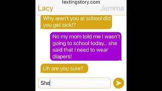 The Girl Who Was Forced To Wear Diapers Part One Autumn & Lysa