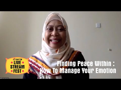 Finding Peace Within : How To Manage Your Emotion (Diwien Hartono) | Live Stream Fest Vol.1