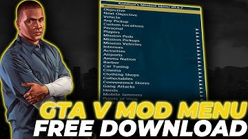 GTA 5 MOD MENU PC | Money Hack & Online Mods, Free Kiddions Cheat | Free Download