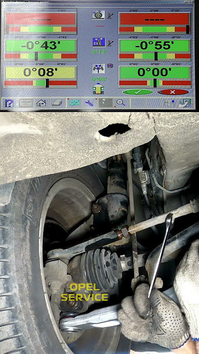 High-precision alignment adjustment for a car #shorts
