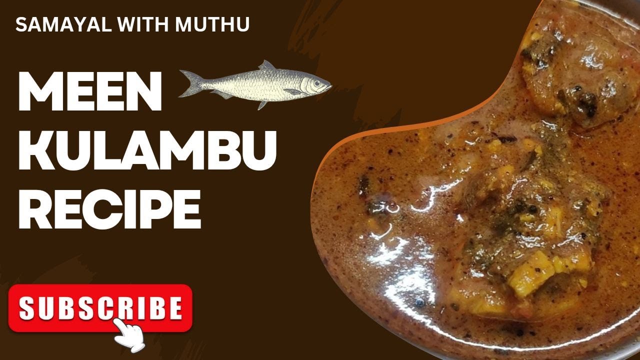 Vanjaram Meen Kulambu | Samayal With Muthu 