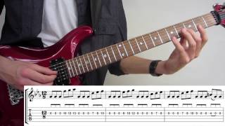 Trilogy Suite Op. 5 - Yngwie Malmsteen : Classic Riff Guitar Lesson chords