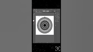 how to make a CIRCULAR PATTERN on adobe illustrator || EASY TUTORİAL  #shorts #illustrator