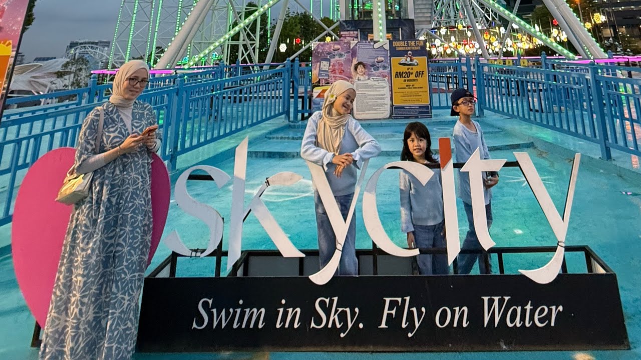 15-December-2025 📍I-City, Shah Alam. Jalan-jalan sambil Papa Training!!!