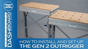 Gen 2 Outrigger Setup: Transform ANY Workbench in about 1 Minute