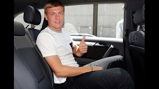 La primera mañana de Kroos como nuevo jugador del Real Madrid