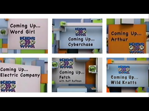 PBS Kids GO! Schedule Bumper Compilation (2010-2014 WFWA)