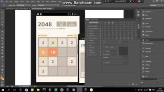 2048 Game for android part 1 design(Java) screenshot 2