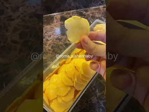 بطاطا شيبسي بطاطا حلوة بطاطا مقلية 