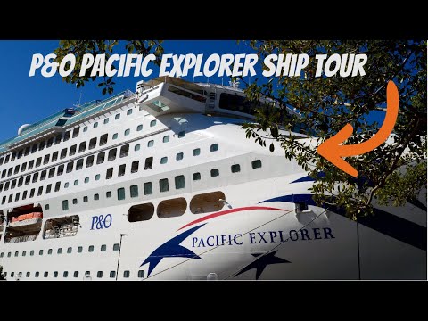 P&O Pacific Explorer Ship Tour Video Thumbnail