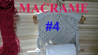 Макраме Панно часть 4 мастер-класс /Macrame wall hanging / Makrome