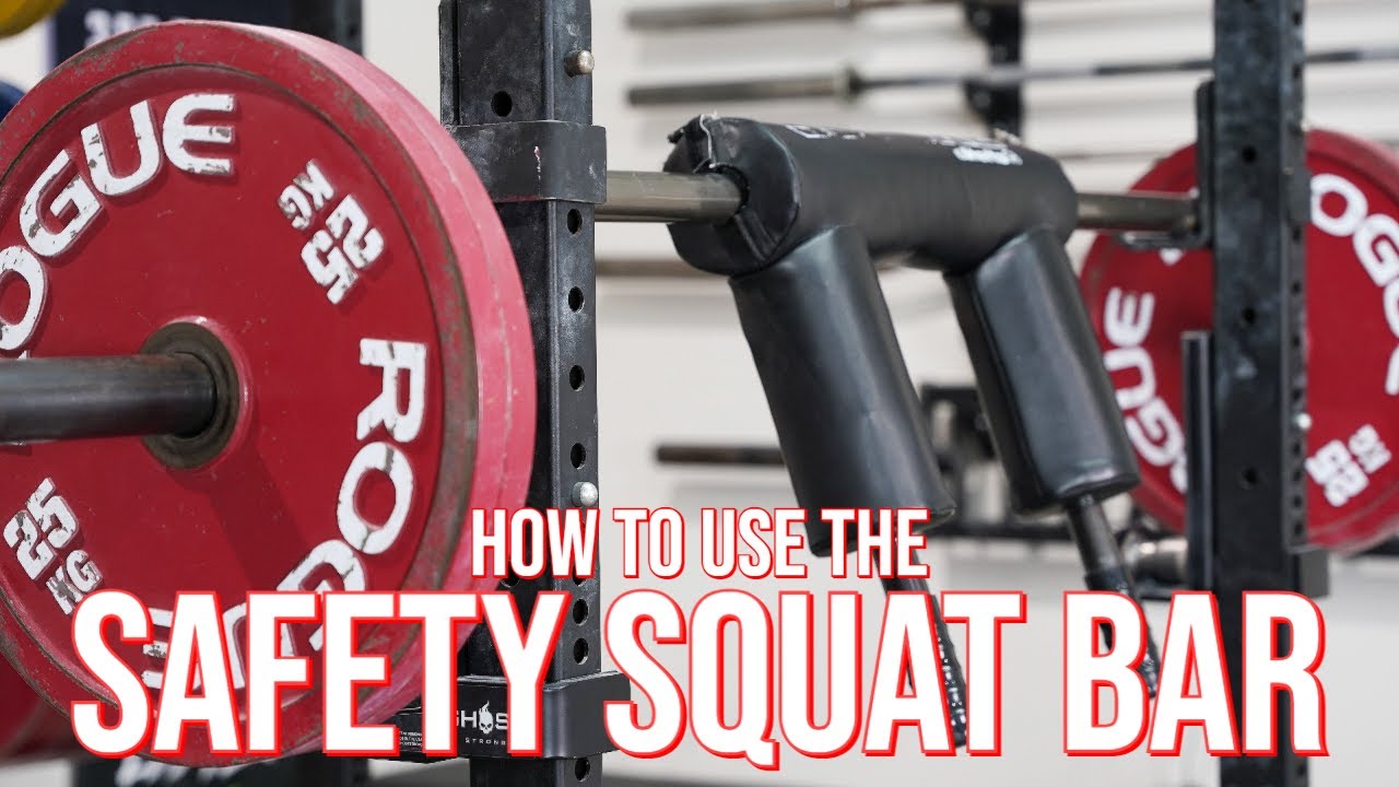 How to Use the Safety Squat Bar YouTube