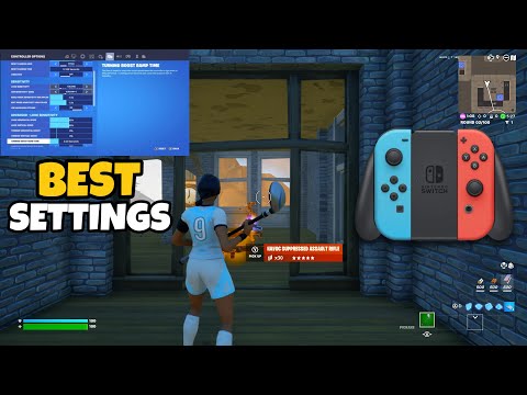 Nintendo Switch Controller ASMR 😴 (Fortnite Tilted Zone Wars Gameplay) + BEST SWITCH SETTINGS