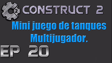 Minijuego multijugador de tanques | Construct 2 #20 | Tutoriales AAF