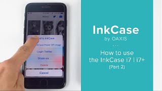 How to use the InkCase i7/ i7+ - Part 2 screenshot 4