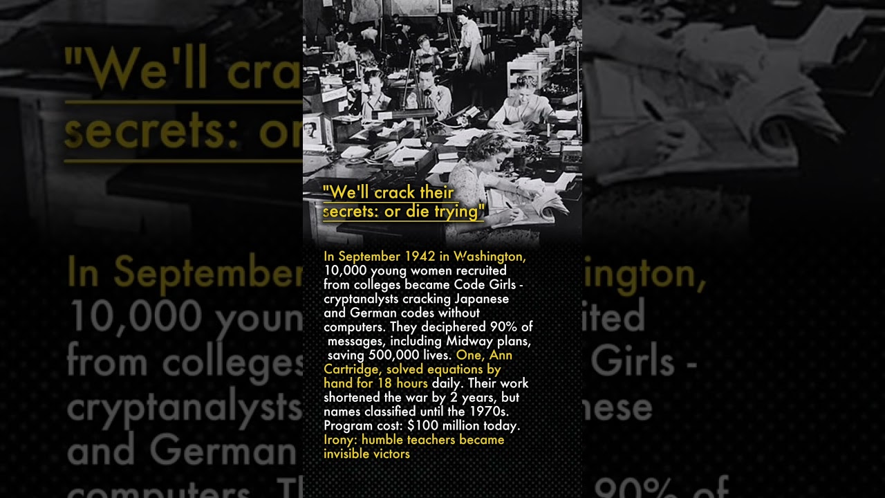 🔓 Code Girls: 10,000 Math Whizzes Who Cracked Nazi Codes 🧮💻