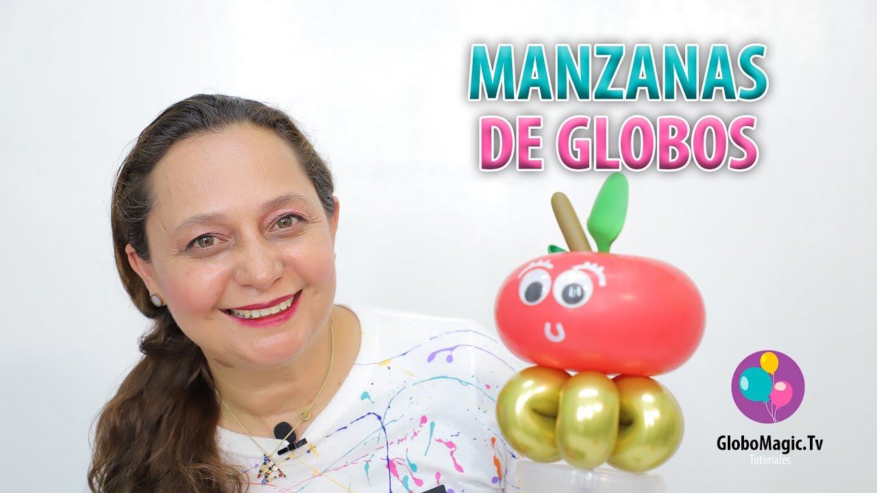 Globo grande manzana  Decoración con globos, Globos, Globos grandes