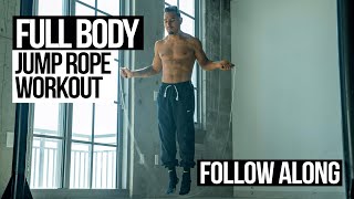 Full Body Jump Rope Workout - Follow Along