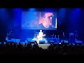 Richard Marx - with his 3 sons ("The Marx Brothers") via video in back