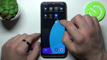 How to Erase Messages App from Main Screen in Blackview A70 - Add SMS Icon to Home Screen