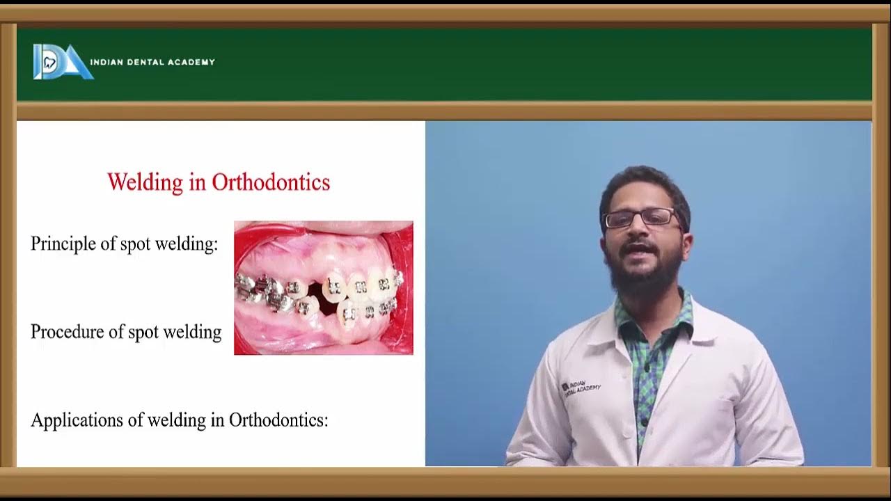 Soldering and welding in orthodontics Orthodontics NEETMDSBDS