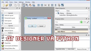 Lập trình giao diện Python với PyQt6 và Qt Designer #1: Cài đặt PyQt6 và QT Designer