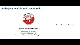 Embajadas y Consulados de Colombia en el Exterior