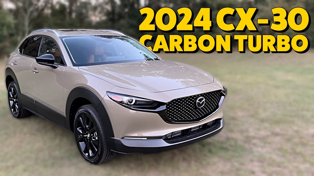 New Turbo  2024 Mazda CX-30 Carbon Turbo 