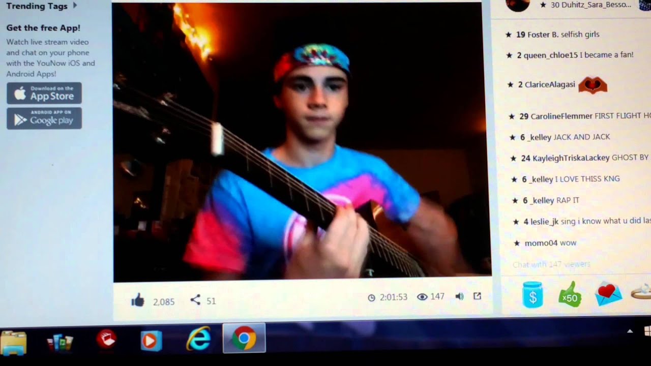 Corbyn Besson Singing Corbyn Besson Mashup and Singing First Flight Home - YouTube