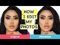 HOW TO EDIT PICTURES USING FACETUNE | BrittanyBearMakeup