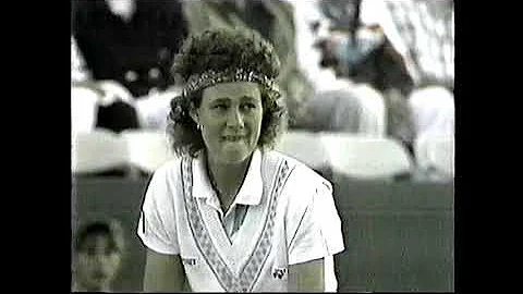 Vintage Tennis Virginia  Slims of  La Sabatini vs ...